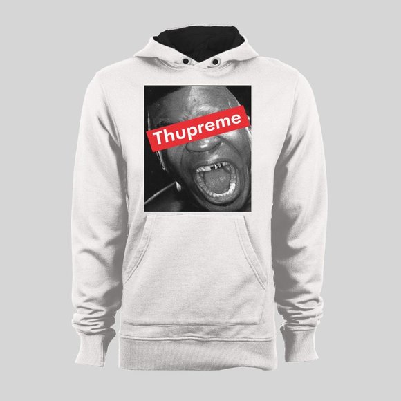 Kid Dynamite Iron Boxer THUPREME Humor Quality Hoodie - Picture 2 of 2